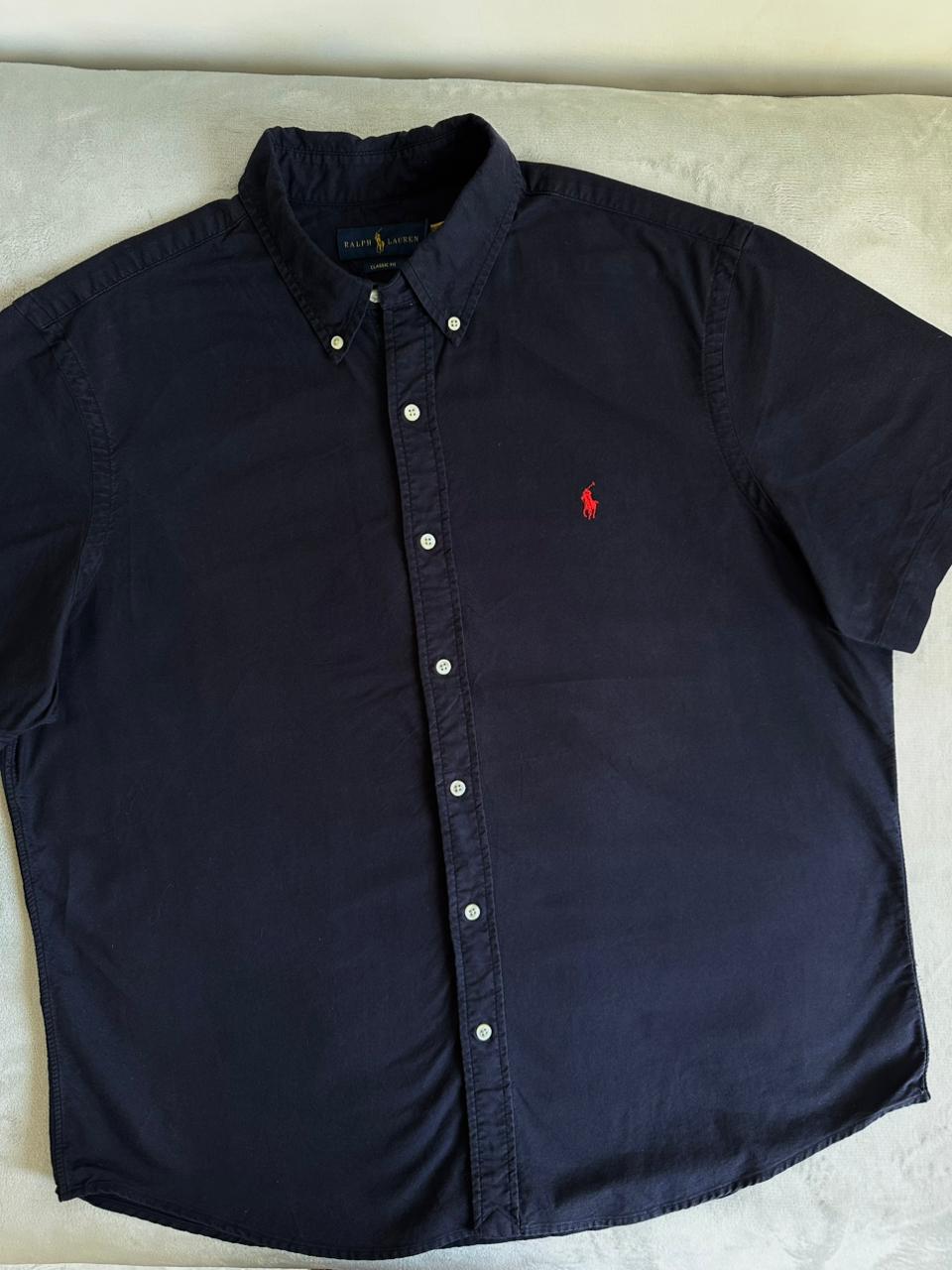 Chemise RALPH LAUREN demi manches Taille XL Spot-Chic