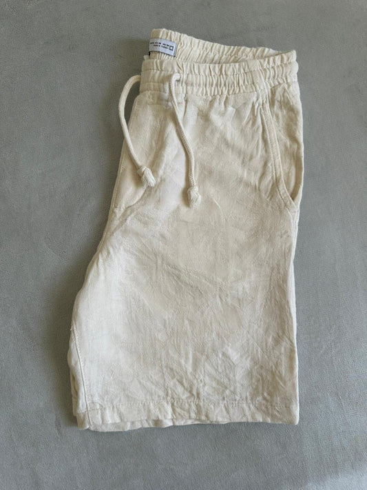 Short ZARA en Lin Taille M Spot-Chic