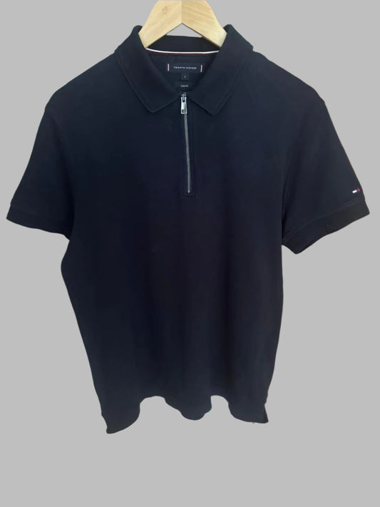 Polo demi zippé TOMMY HILFIGER Taille S Spot-Chic