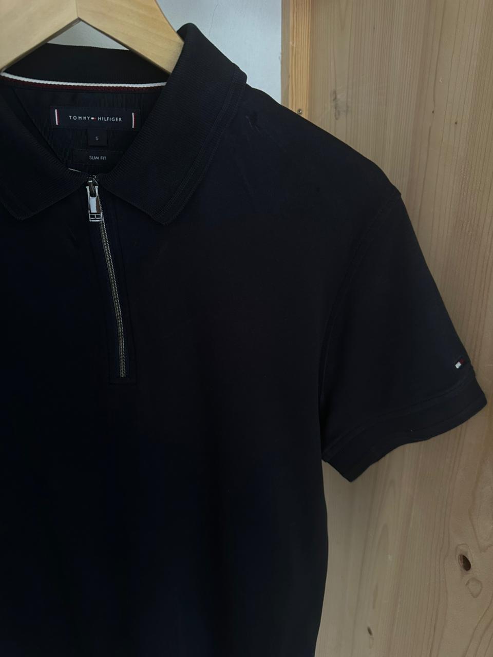 Polo demi zippé TOMMY HILFIGER Taille S Spot-Chic