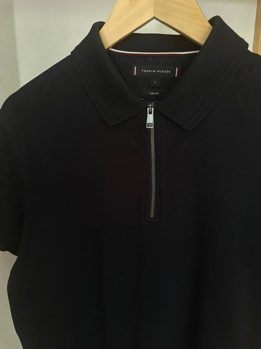 Polo demi zippé TOMMY HILFIGER Taille S Spot-Chic