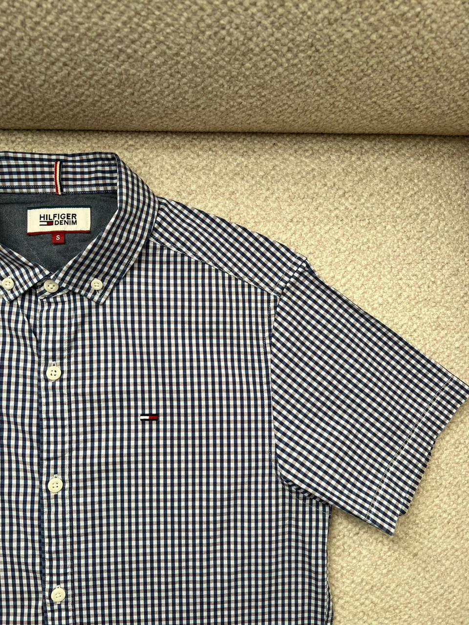 Chemise TOMMY HILFIGER demi manches Taille S Spot-Chic