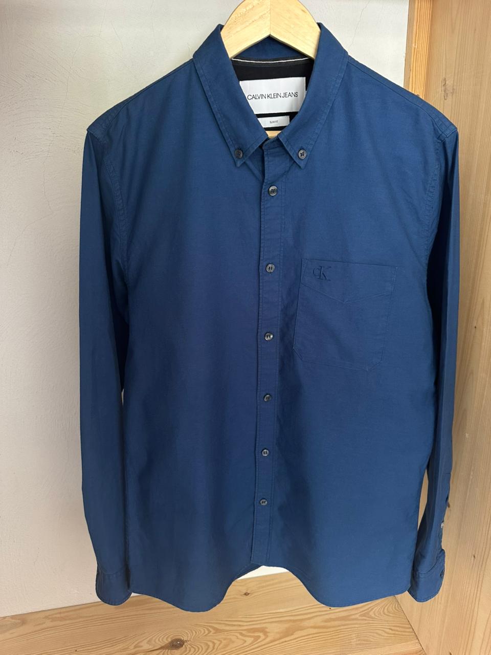 Chemise CALVIN KLEIN Taille L Slim Fit Spot-Chic
