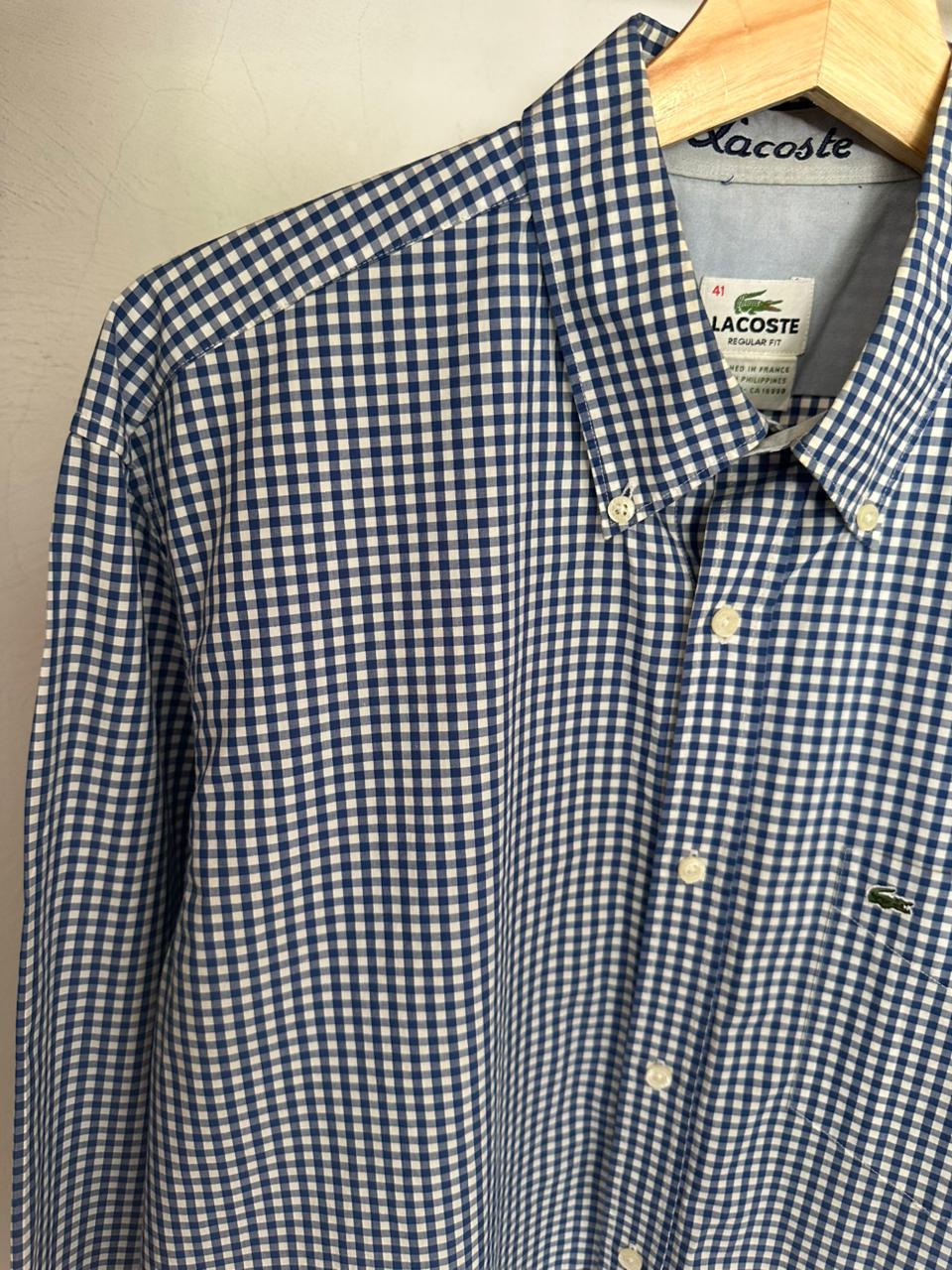 Chemise LACOSTE Taille L Spot-Chic