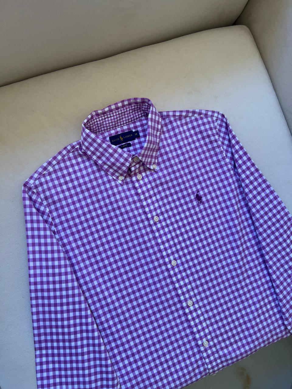 Chemise RALPH LAUREN Taille M Spot-Chic