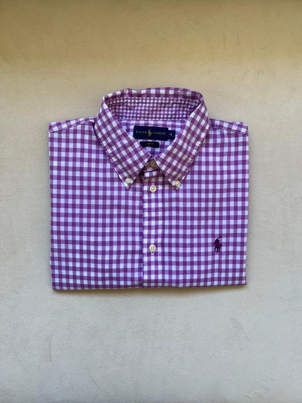 Chemise RALPH LAUREN Taille M Spot-Chic