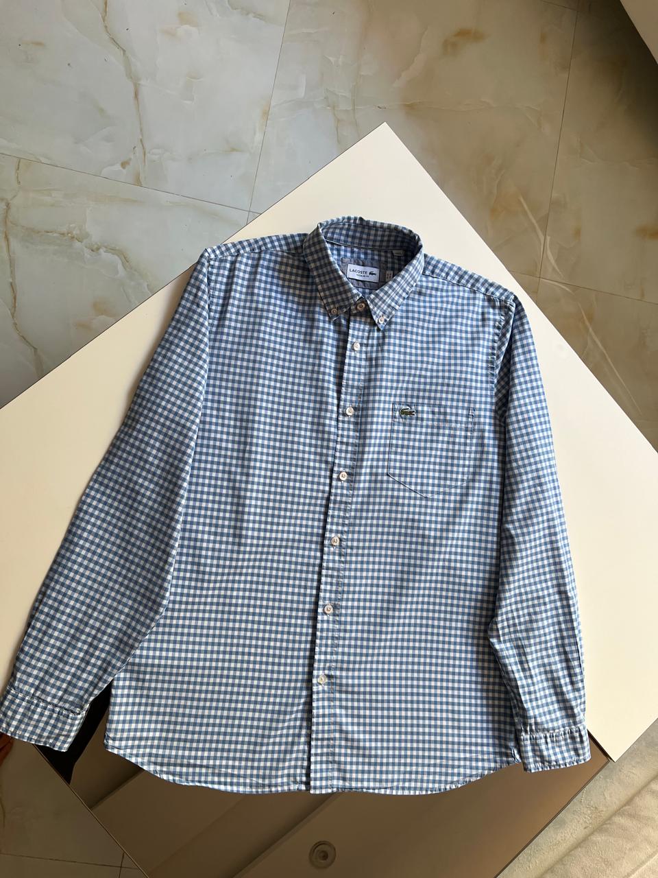 Chemise LACOSTE Taille M Spot-Chic