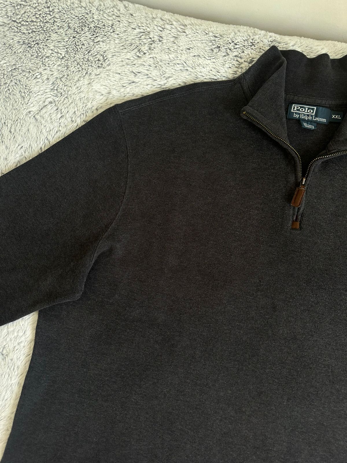 Pull demi zippé RALPH LAUREN Taille XXL Spot-Chic