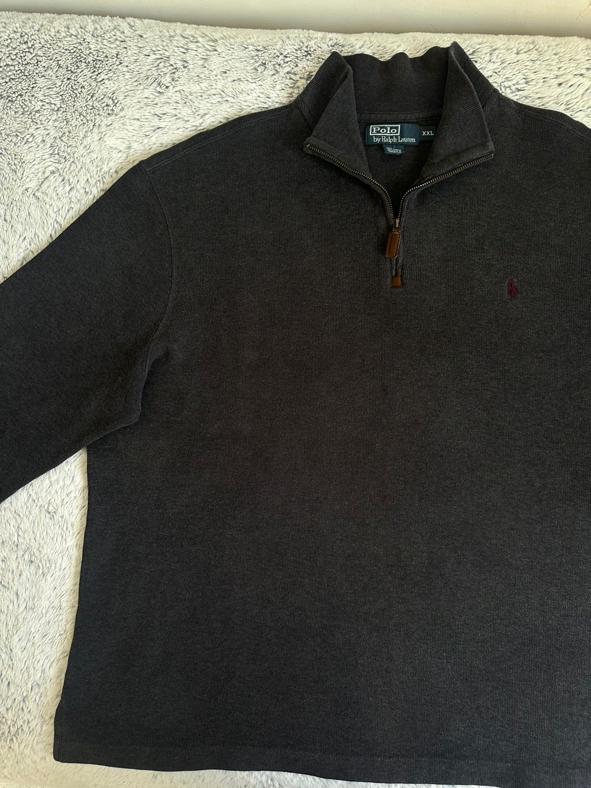 Pull demi zippé RALPH LAUREN Taille XXL Spot-Chic