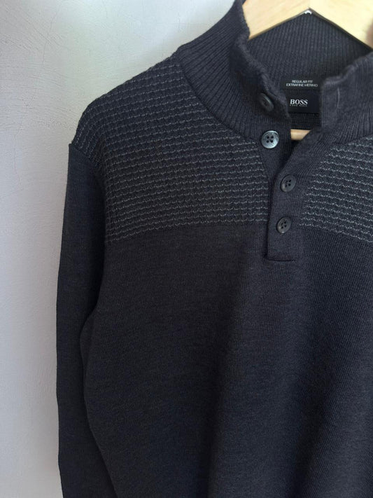 Pull demi boutonné HUGO BOSS Taille XL Spot-Chic