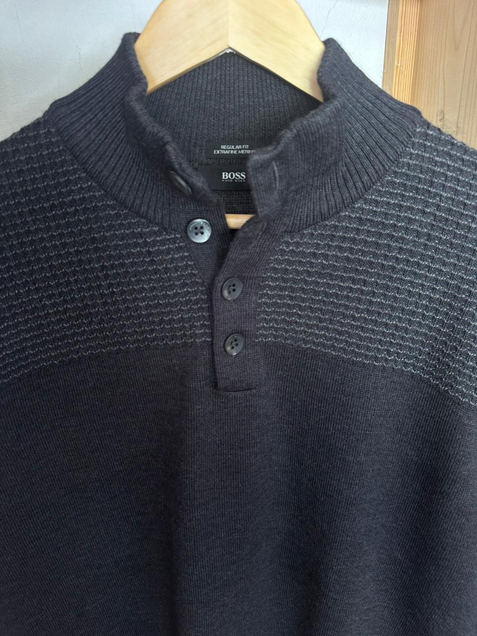Pull demi boutonné HUGO BOSS Taille XL Spot-Chic