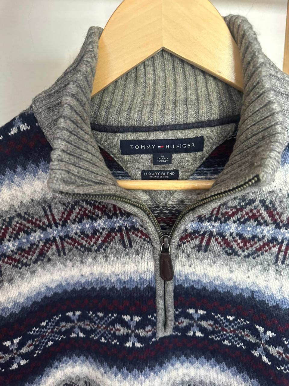 Pull demi zippé Taille XL Spot-Chic