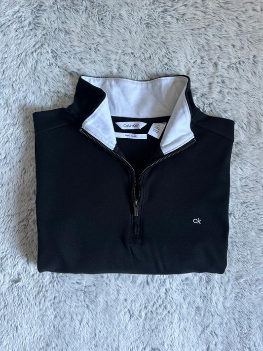 Pull demi zippé CALVIN KLEIN Taille L/G Spot-Chic