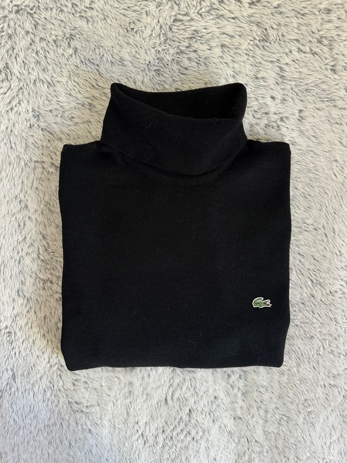 Pull col montant LACOSTE Taille L Spot-Chic