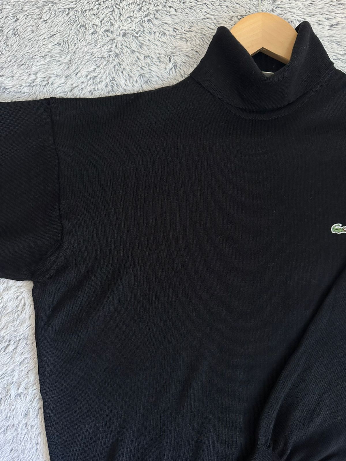 Pull col montant LACOSTE Taille L Spot-Chic