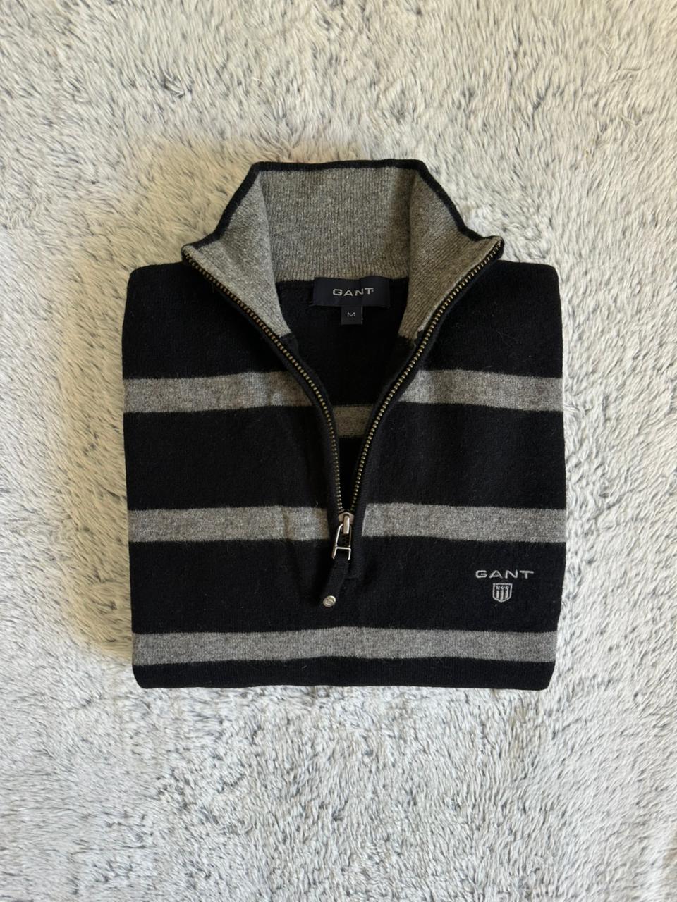 Pull demi zippé GANT Taille M Spot-Chic
