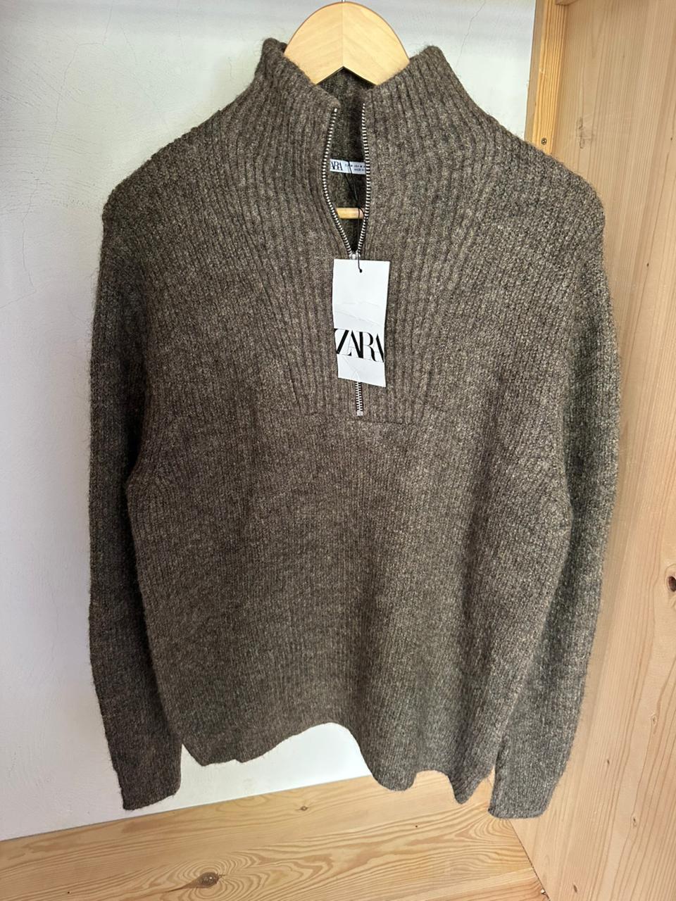 Pull demi zippé ZARA Taille M Spot-Chic