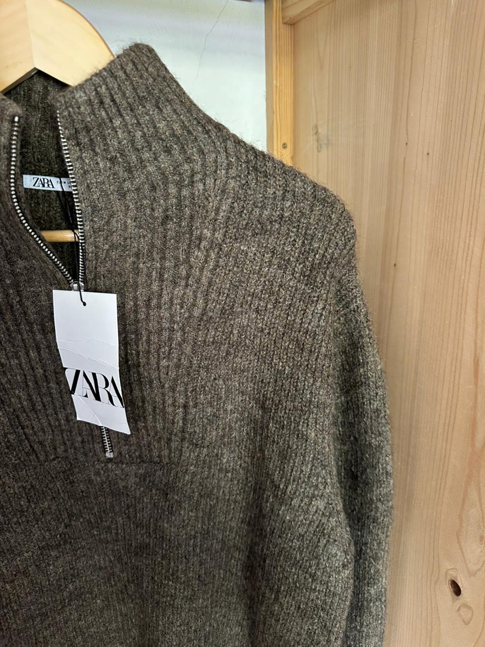 Pull demi zippé ZARA Taille M Spot-Chic