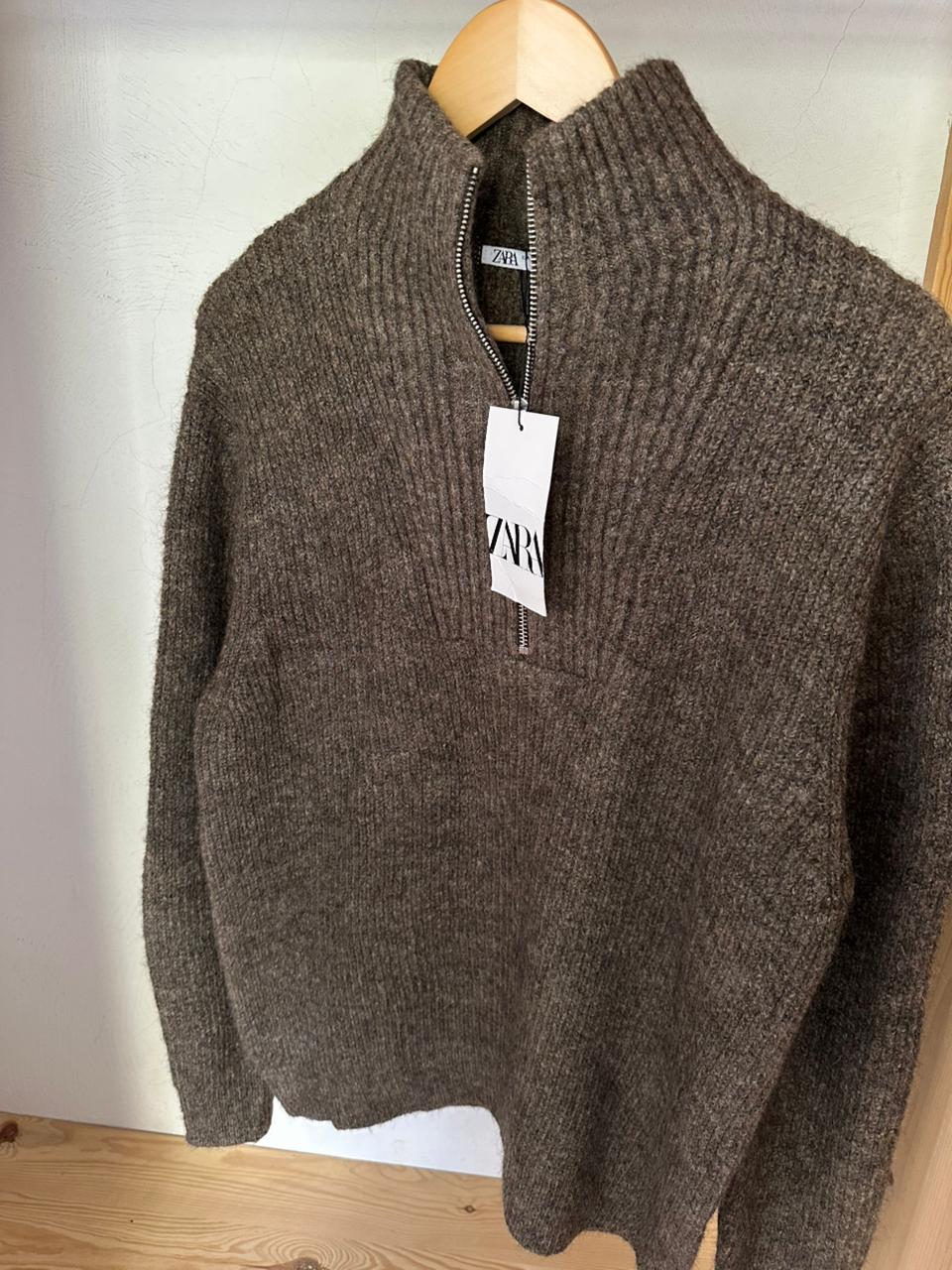 Pull demi zippé ZARA Taille M Spot-Chic