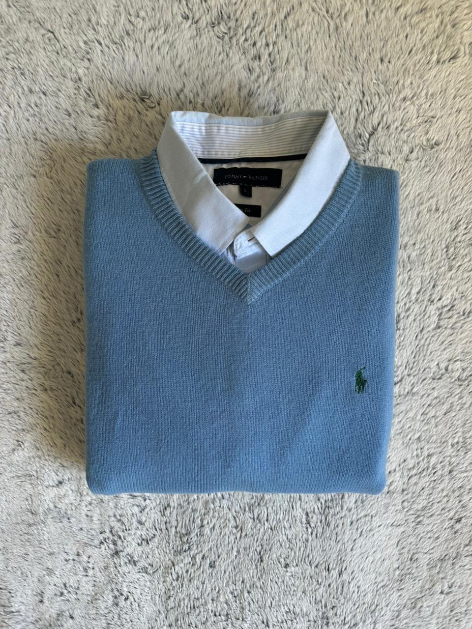 Ensemble raffiné RALPH LAUREN et TOMMY HILFIGER Taille L Spot-Chic