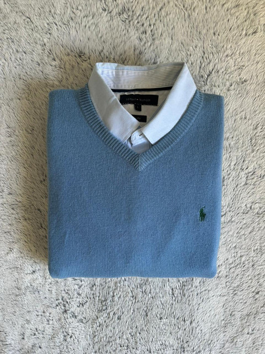 Ensemble raffiné RALPH LAUREN et TOMMY HILFIGER Taille L Spot-Chic
