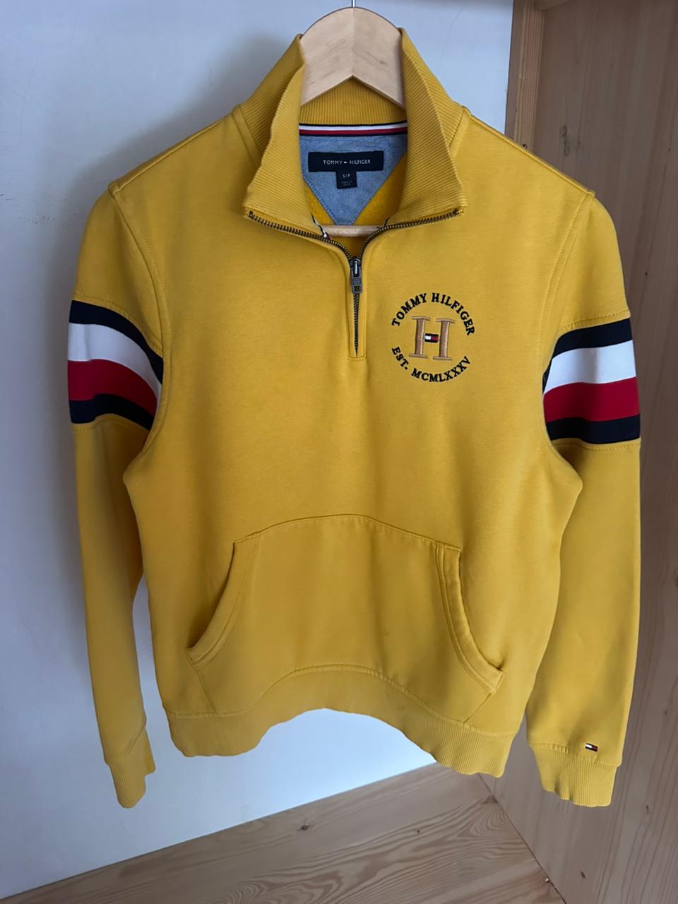 Pull demi zippé TOMMY HILFIGER Taille S Spot-Chic