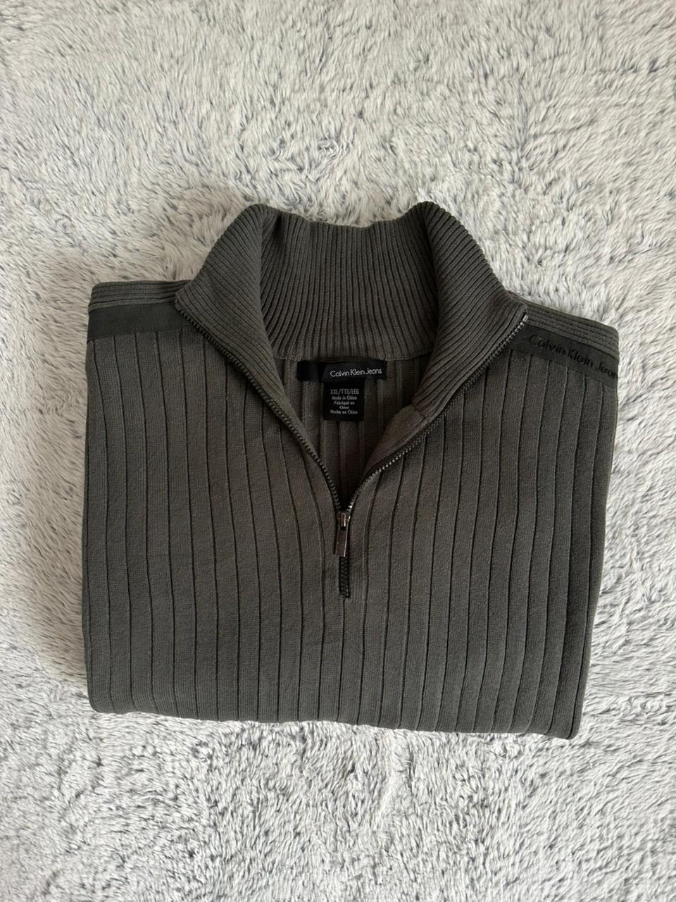 Pull demi zippé CALVIN KLEIN Taille XXL Spot-Chic