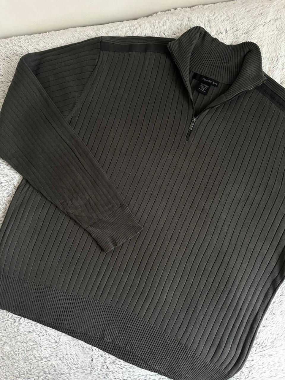 Pull demi zippé CALVIN KLEIN Taille XXL Spot-Chic