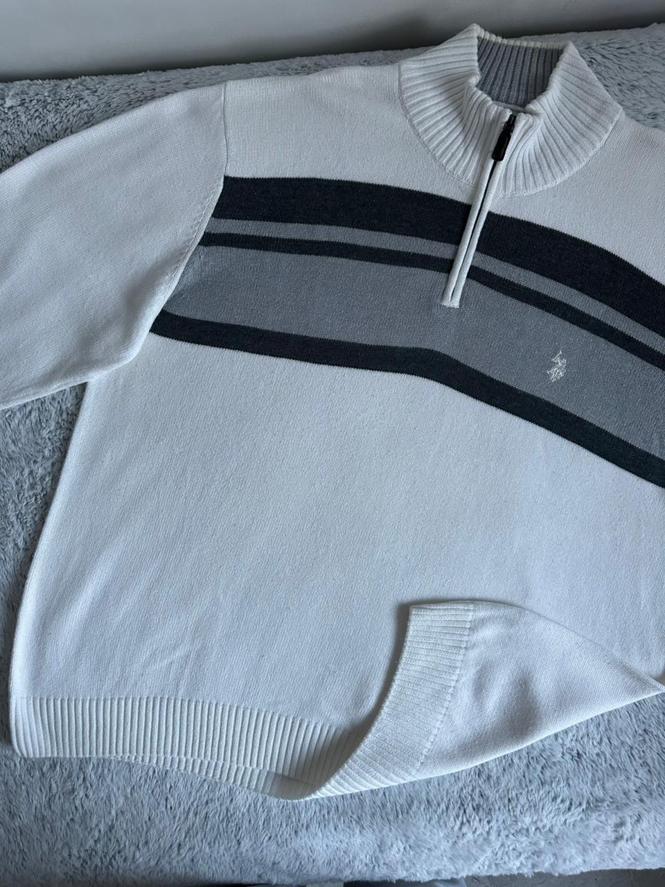 Pull demi zippé US POLO ASSN Taille XXL Spot-Chic