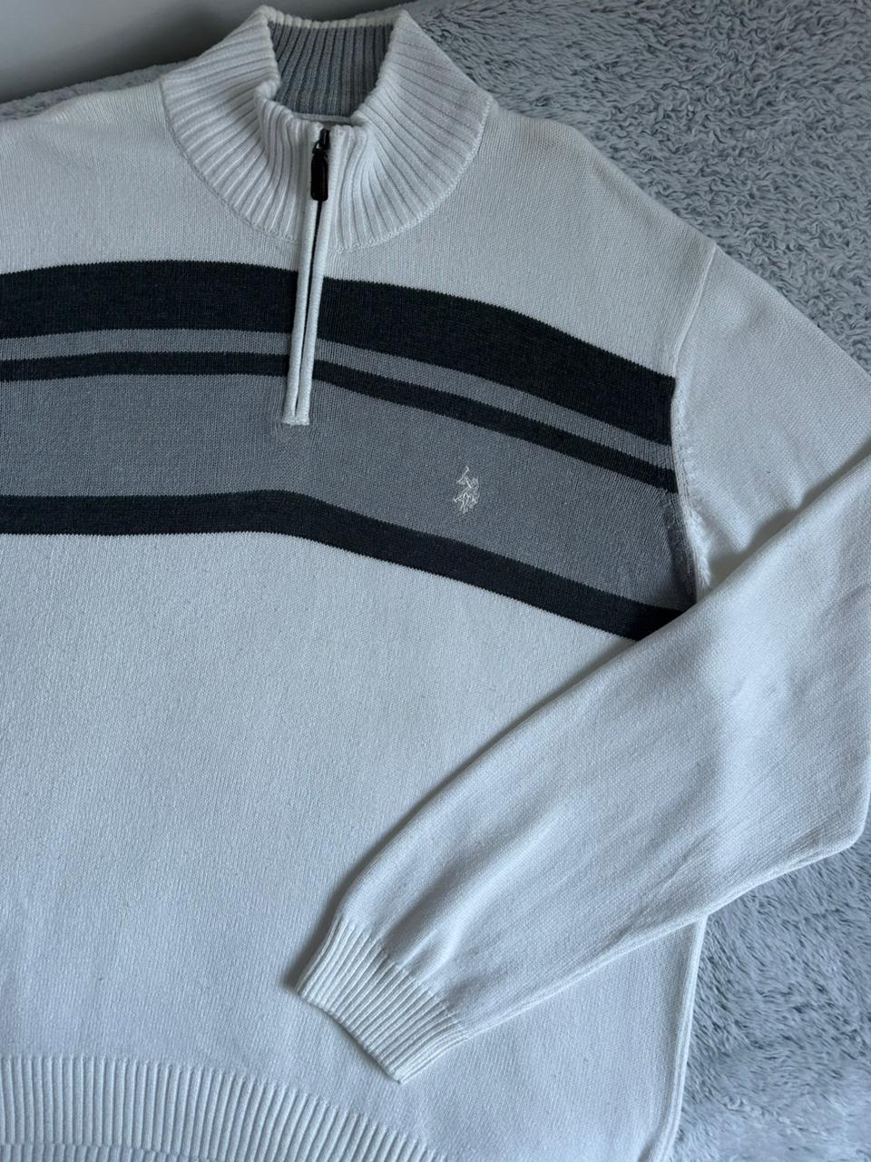 Pull demi zippé US POLO ASSN Taille XXL Spot-Chic