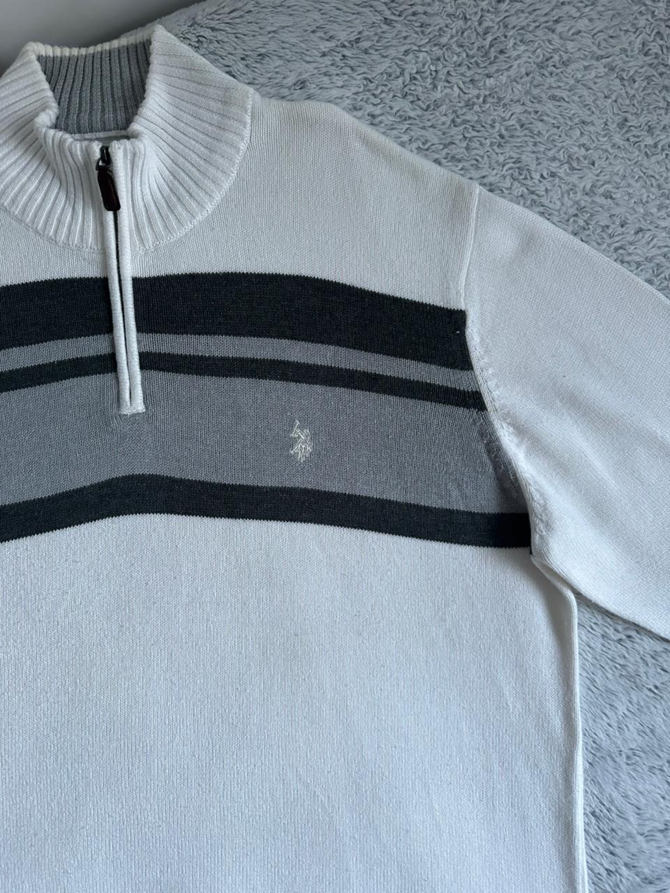 Pull demi zippé US POLO ASSN Taille XXL Spot-Chic