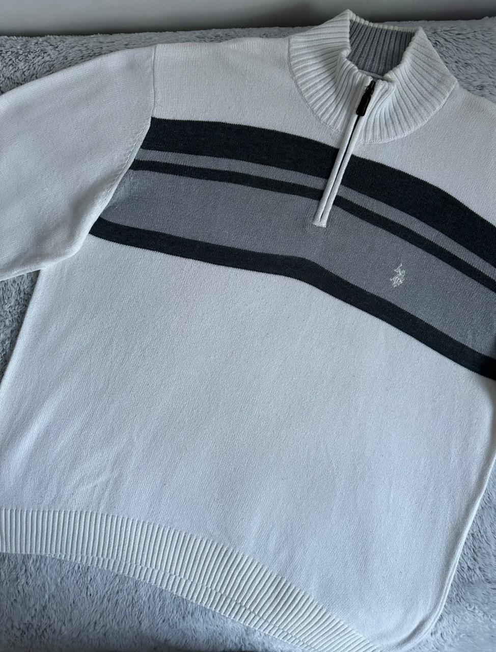 Pull demi zippé US POLO ASSN Taille XXL Spot-Chic