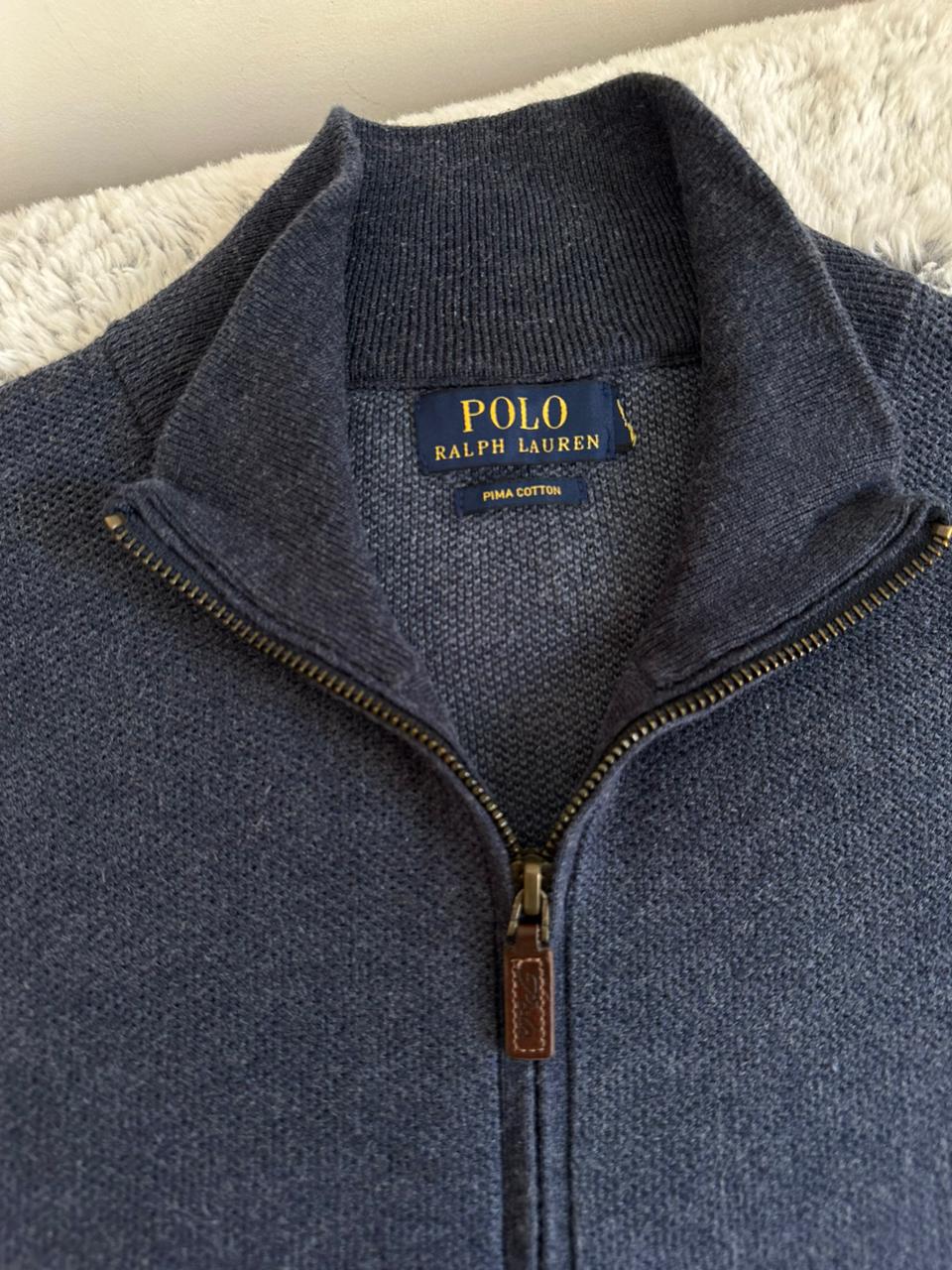 Pull demi zippé RALPH LAUREN Taille L Spot-Chic
