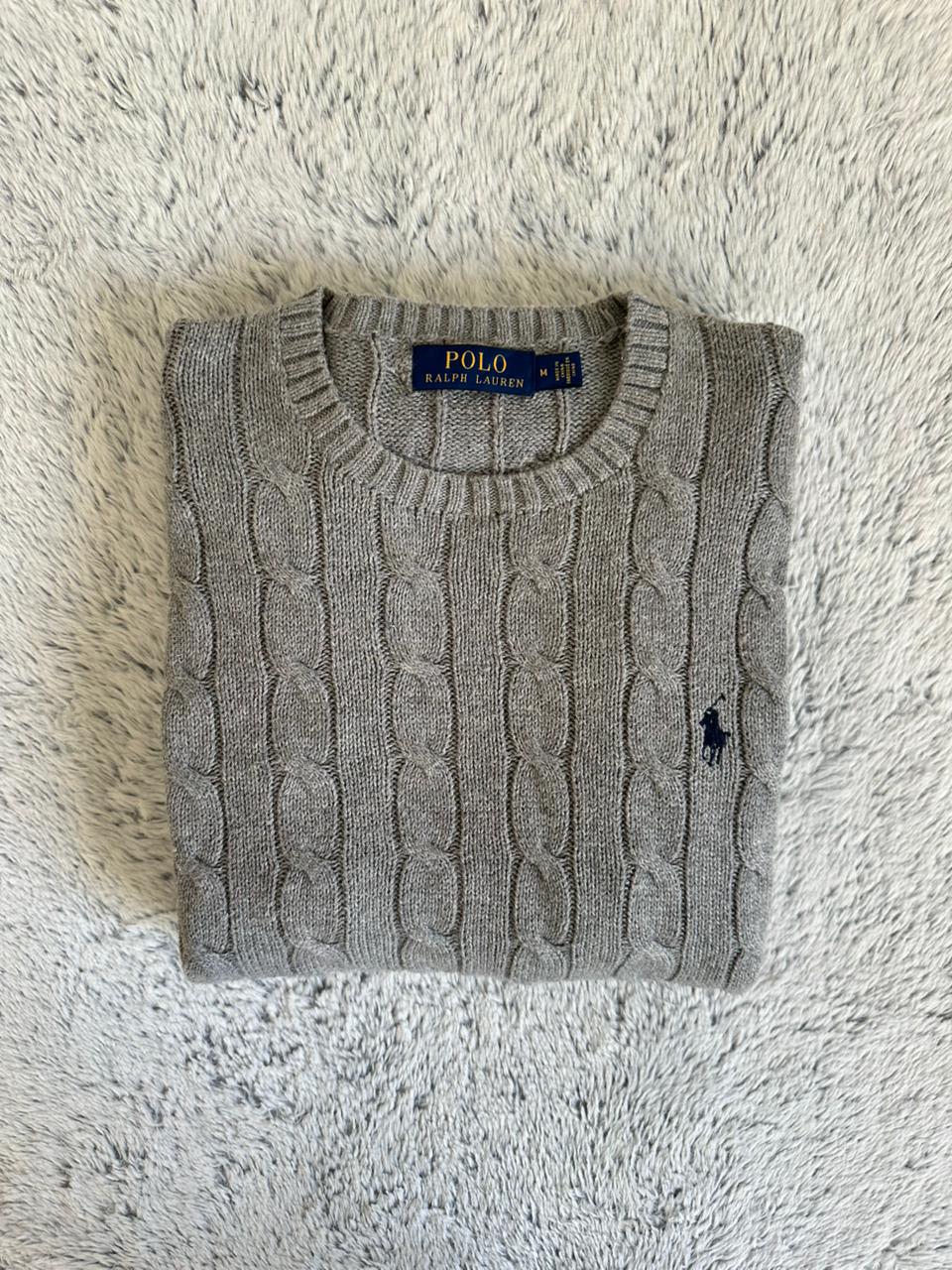 Pull torsadé RALPH LAUREN Taille M Spot-Chic