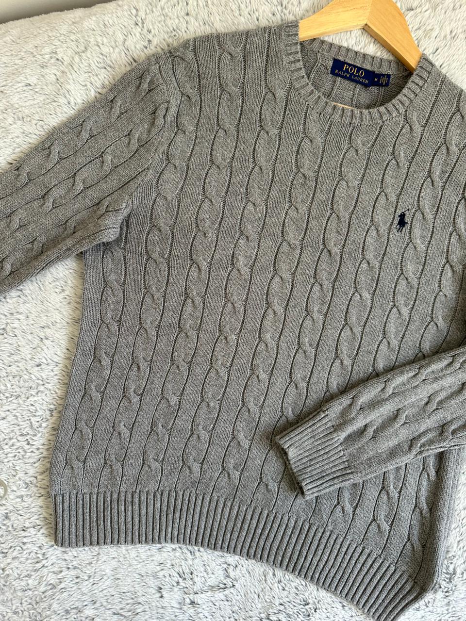 Pull torsadé RALPH LAUREN Taille M Spot-Chic