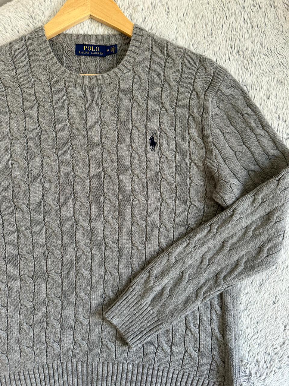 Pull torsadé RALPH LAUREN Taille M Spot-Chic