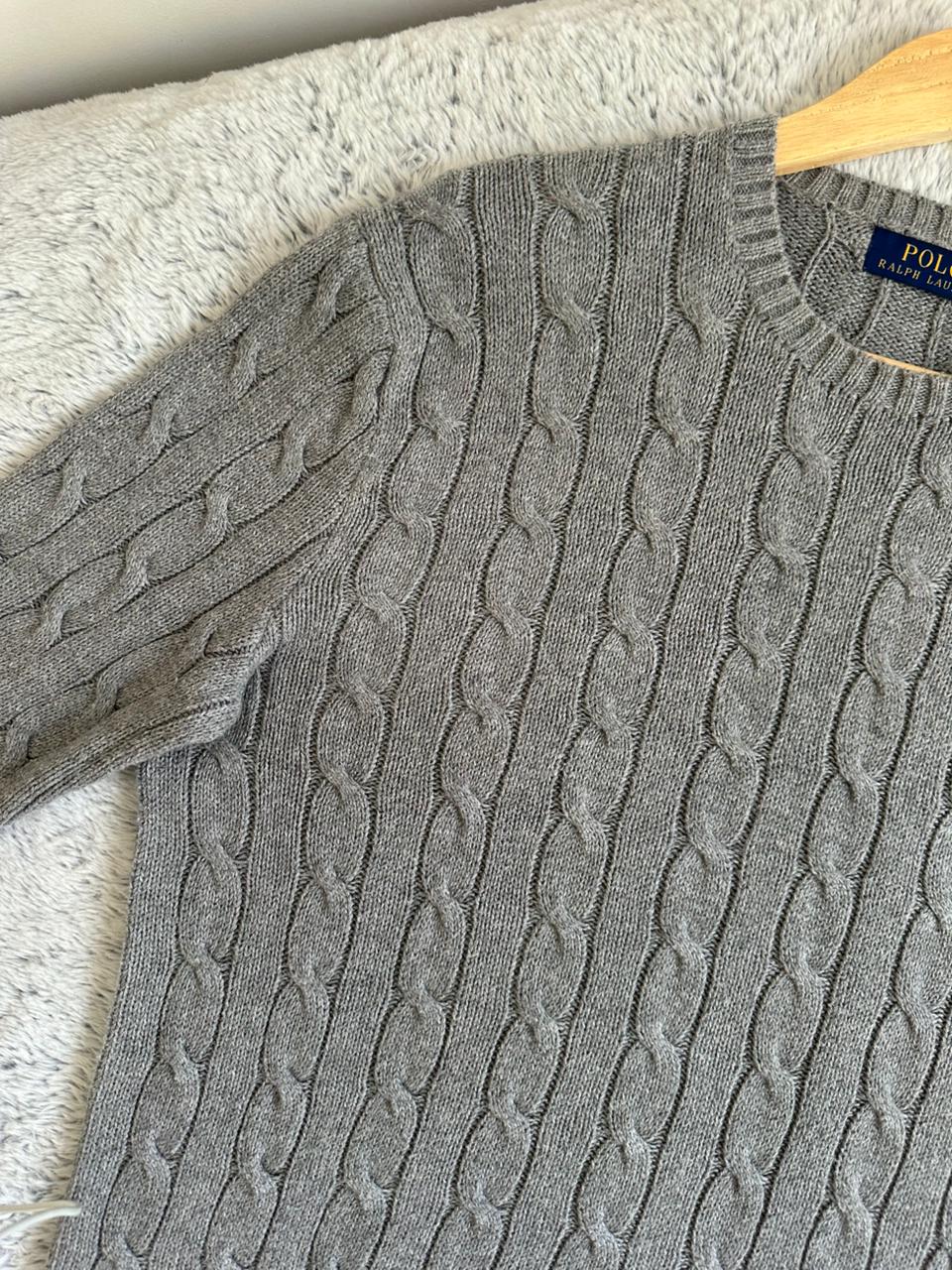 Pull torsadé RALPH LAUREN Taille M Spot-Chic