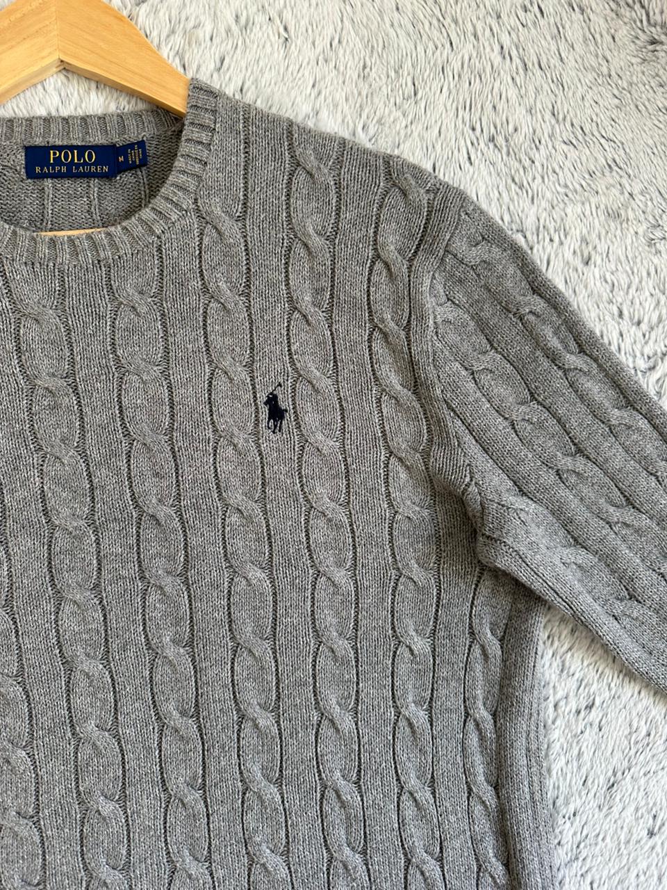 Pull torsadé RALPH LAUREN Taille M Spot-Chic