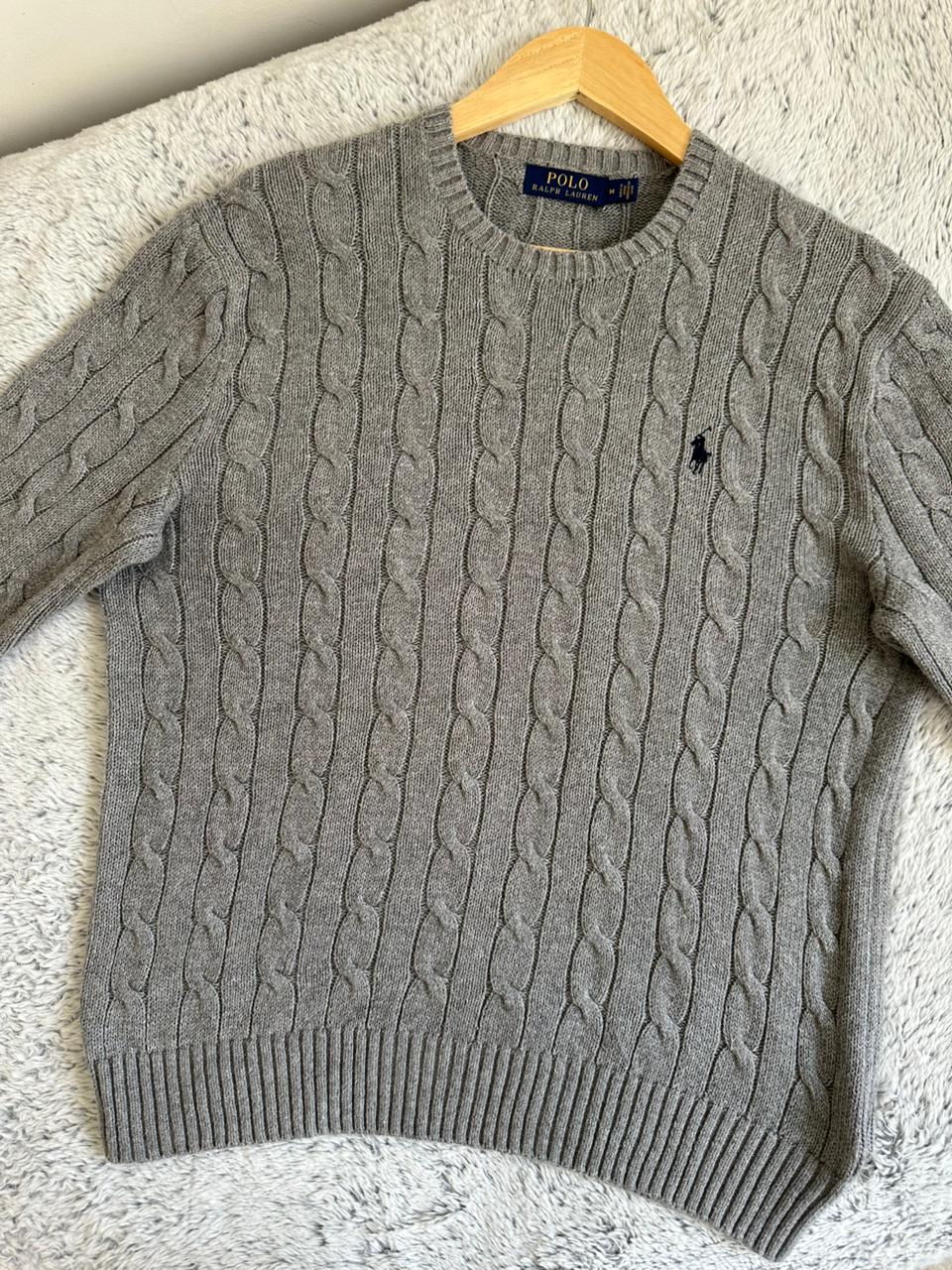 Pull torsadé RALPH LAUREN Taille M Spot-Chic