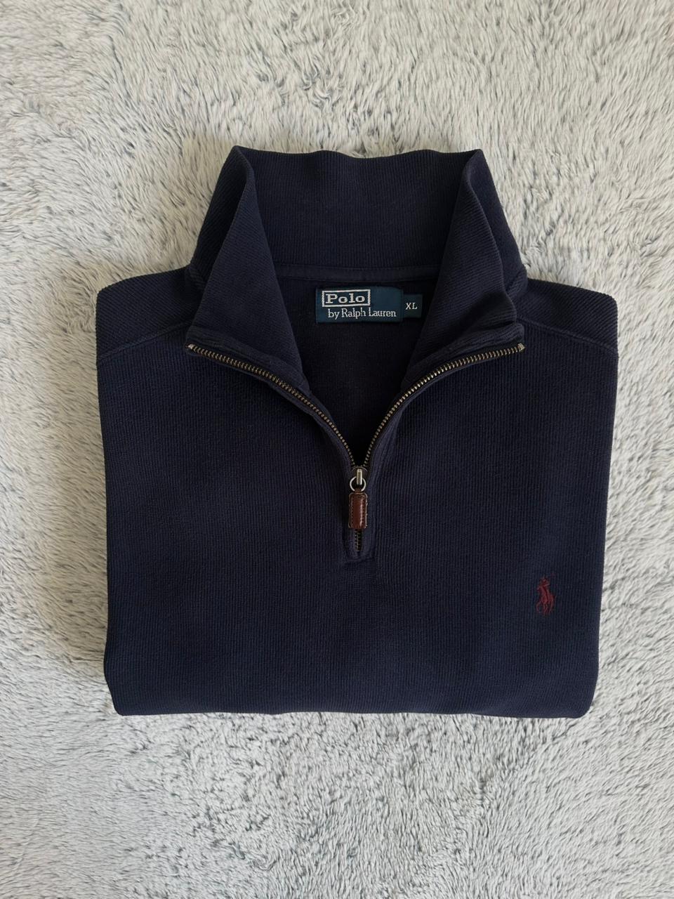 Pull demi zippé RALPH LAUREN Taille XL Spot-Chic