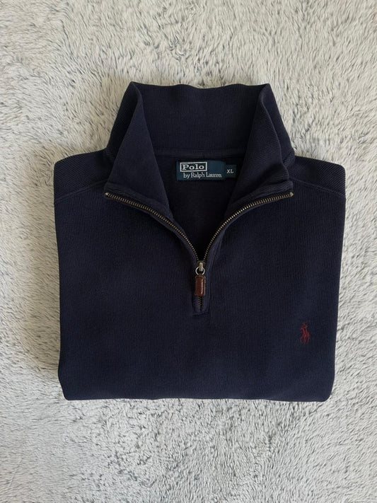 Pull demi zippé RALPH LAUREN Taille XL Spot-Chic