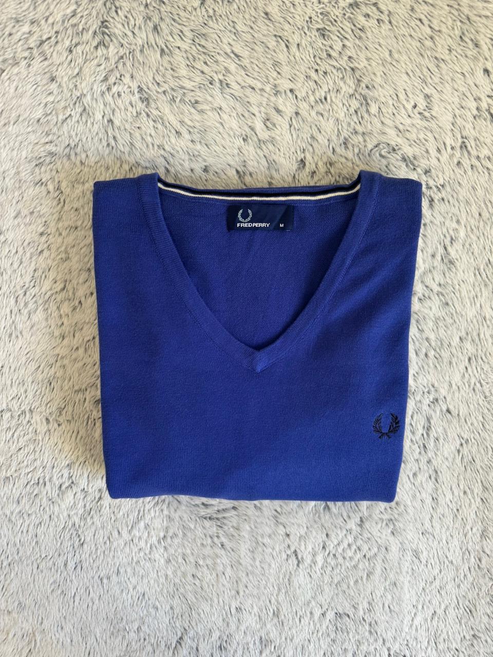 Pull FRED PERRY Taille M Spot-Chic