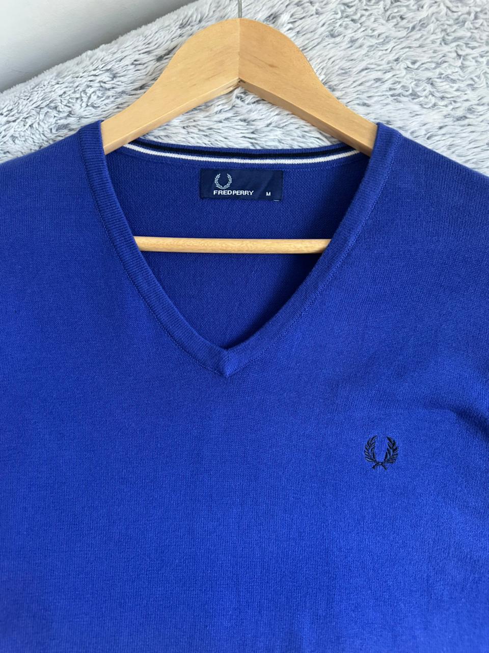 Pull FRED PERRY Taille M Spot-Chic