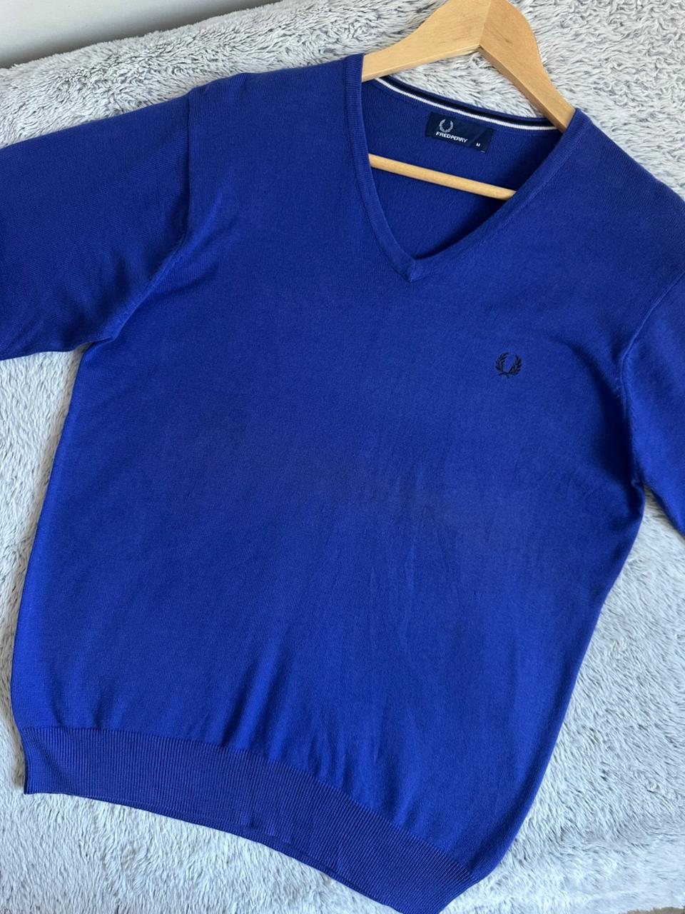 Pull FRED PERRY Taille M Spot-Chic