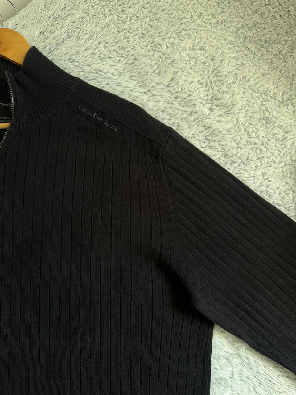 Pull demi zippé CALVIN KLEIN Taille XL Spot-Chic