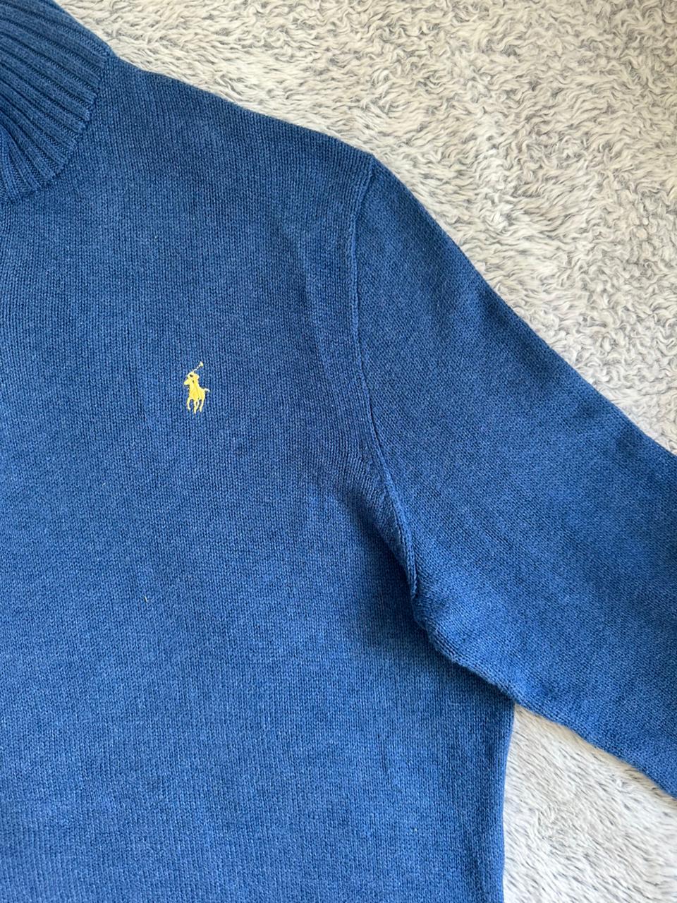 Pull demi zippé RALPH LAUREN Taille XL Spot-Chic