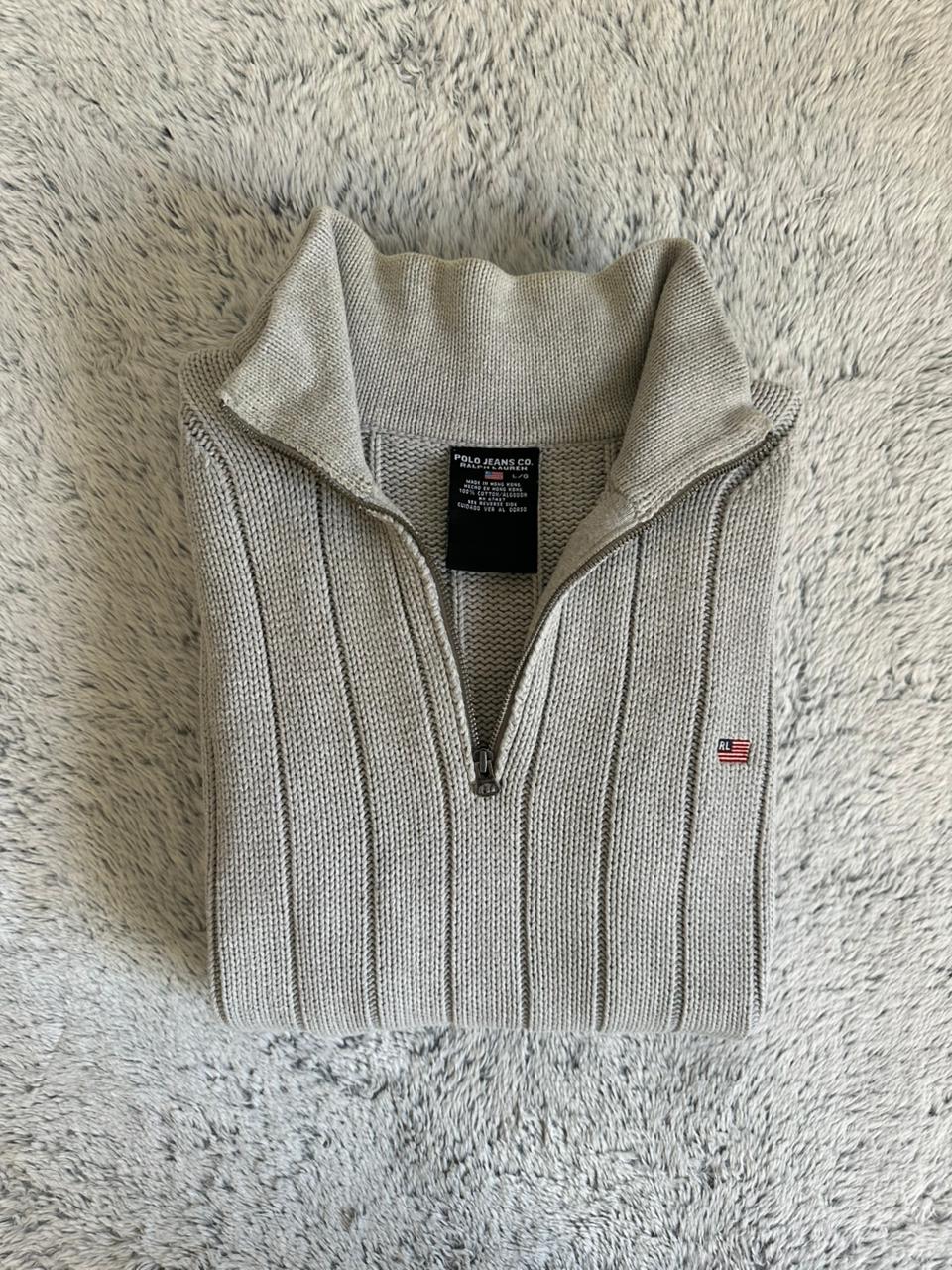 Pull demi zippé RALPH LAUREN Taille L Spot-Chic