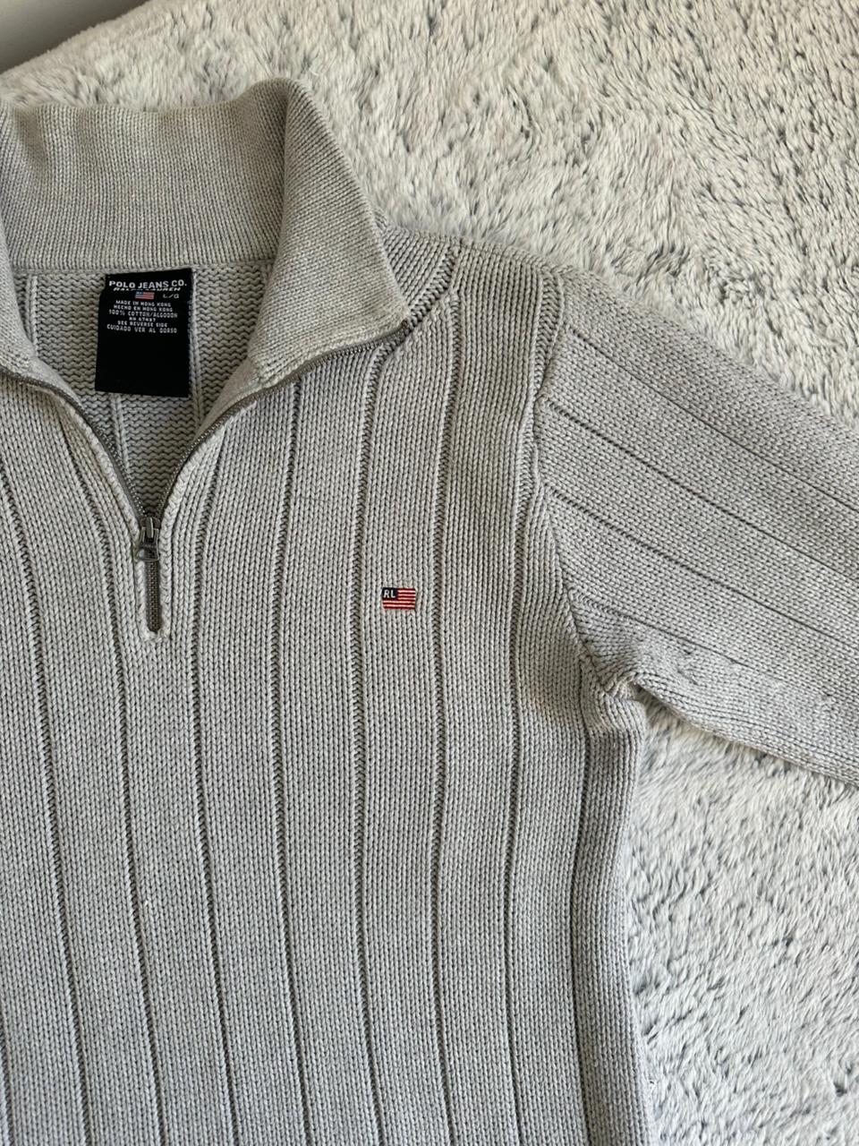 Pull demi zippé RALPH LAUREN Taille L Spot-Chic