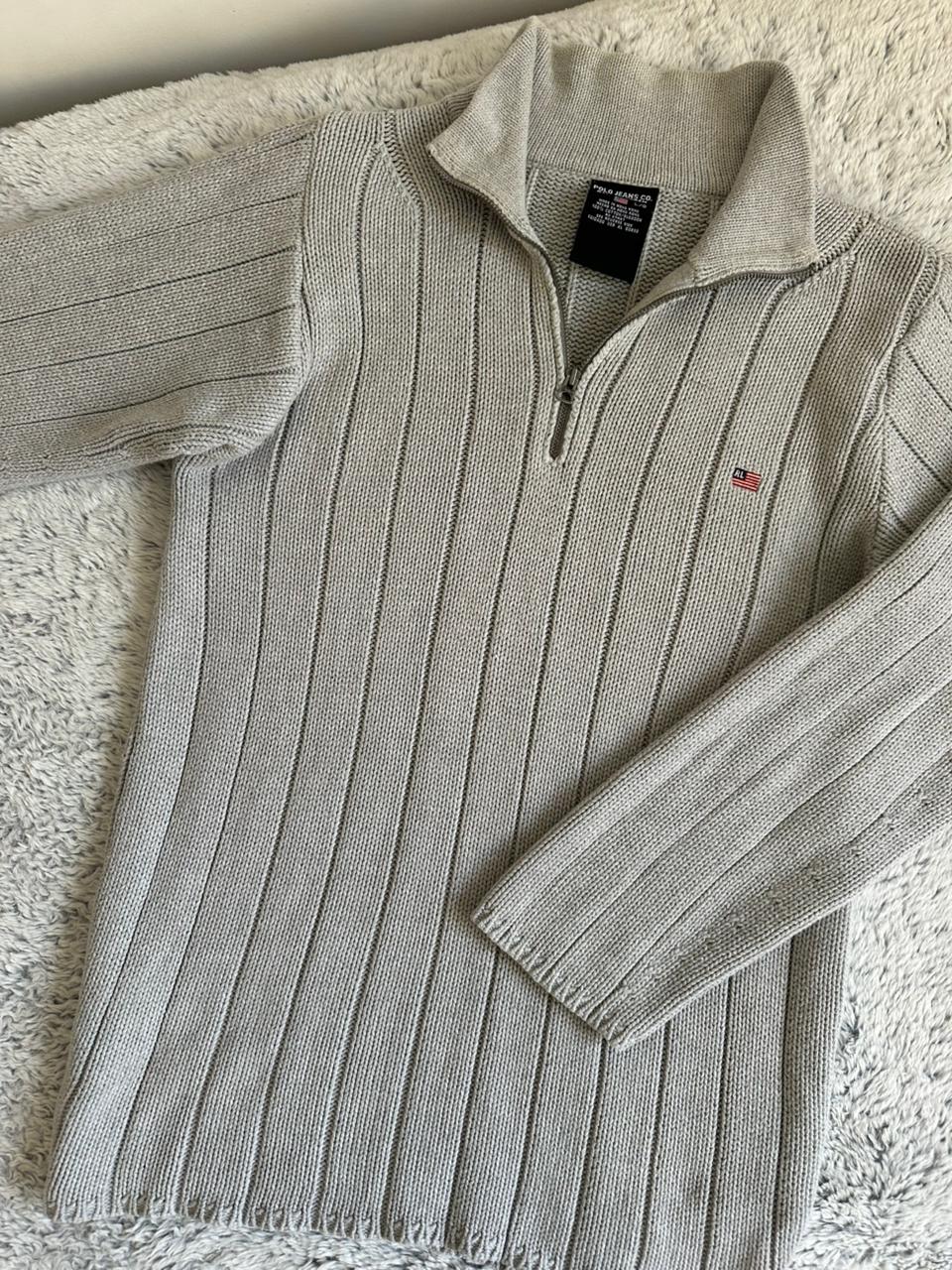 Pull demi zippé RALPH LAUREN Taille L Spot-Chic