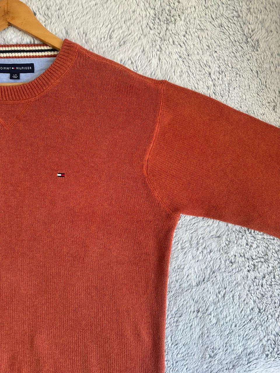 Pull TOMMY HILFIGER Taille L/XL Spot-Chic
